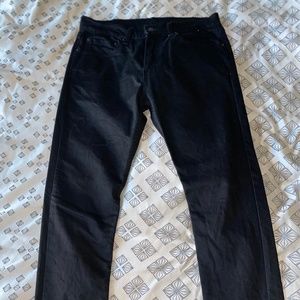 Mens Levis Black Jeans